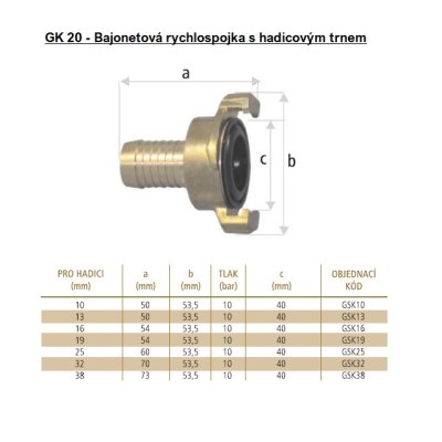 GEKA nátrubek 38mm - obrázek