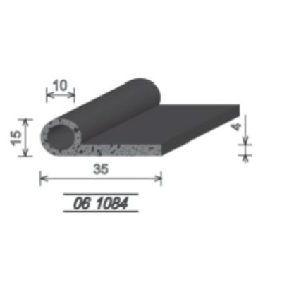MP profil tvarový P D15/d10-l35x4   h.č.06 1084