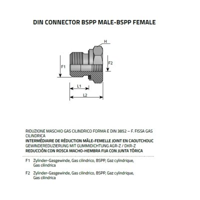 redukce RI R1xR1/4 WD ai - obrázek