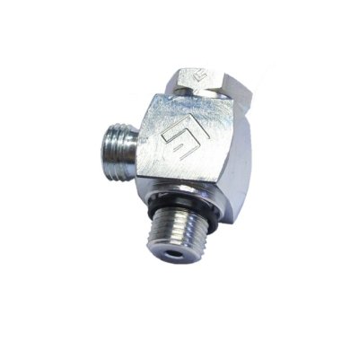průtokové šroubení L  typ WHS R1/4"  tr. 08  (M16x1,5 )  KD PN 400 - obrázek