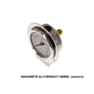 manometr GZ 063mm 0-025 Bar G1/4 - obrázek