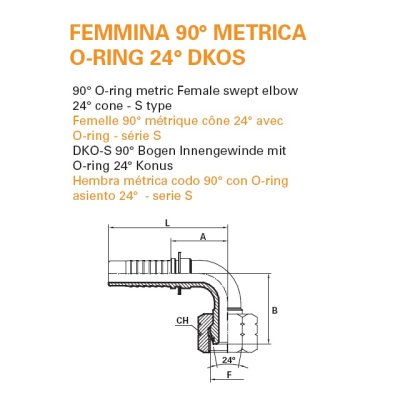 koncovka DKOS-90 VT Dn13 M24x1,5 - obrázek