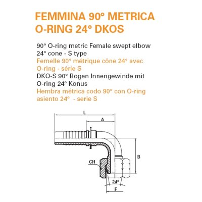 koncovka DKOS-90 VT Dn13 M24x1,5 - obrázek
