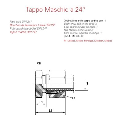 zátka VS M18x1,5 tr.10 - obrázek