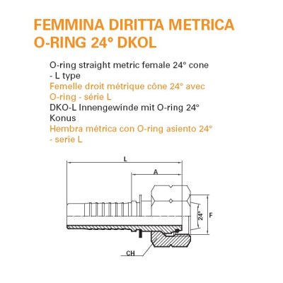 koncovka DKOL VT Dn06 M16x1,5 - obrázek