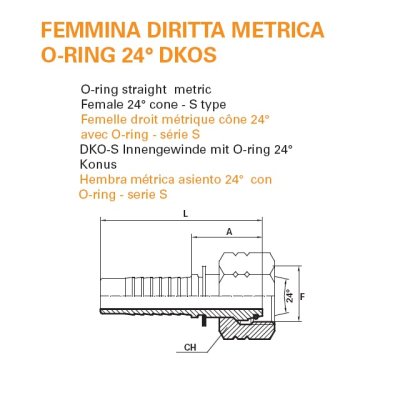 koncovka DKOS VT Dn08 M20x1,5 - obrázek