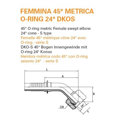 koncovka DKOS VT Dn08 M20x1,5 - obrázek