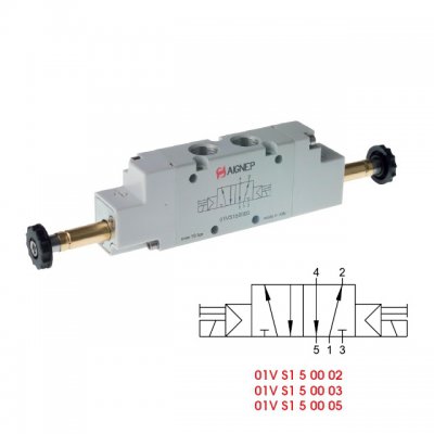 ventil A1E271 5/3 ventil elmag.G1/4 bistabil s odf