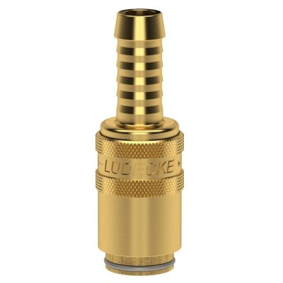ESHM rychlospojka 6 mm s ventilem - obrázek