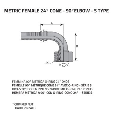 koncovka DKOS-90 VT Dn10 M18x1,5 - obrázek