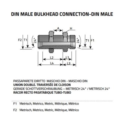 Spojka prodloužená M12x1,5/M12x1,5 tr.06+KML - obrázek
