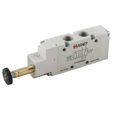 ventil 5/2 G1/2 el.mono AIGNEP 01V SO 5 00 05 - obrázek