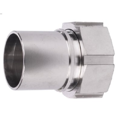 TRN DIN 2817 nerez maticová 038  IG 6/4" SS - koncovka hladká - obrázek