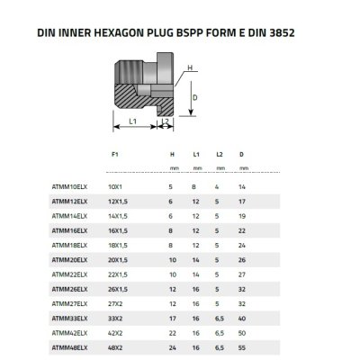 zátka VST M33x2 WD - obrázek