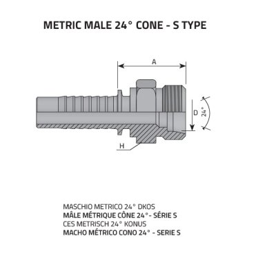 koncovka CES 16 M30x2 - obrázek