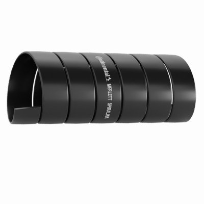 065/075 spirála plastová PVC černá 60-120mm - obrázek