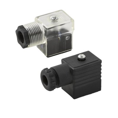 konektor standardní DIN43650-B  12x20  s indikací  LED 110V - obrázek