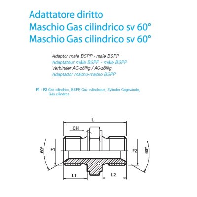 Spojka přímá G 5/8"x5/8" - obrázek