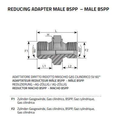 Spojka přímá G 2"x6/4" - obrázek