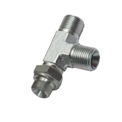 JIC tvar T15 DIN 2x M22x1,5 UNF-3/4“ L