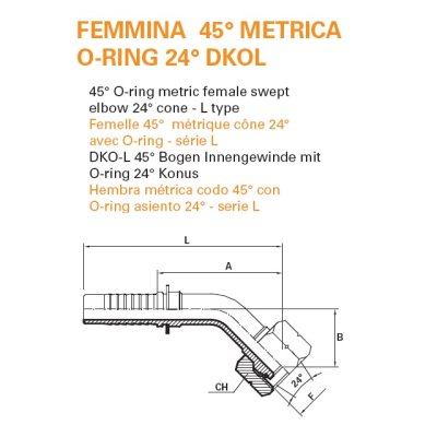 koncovka DKOL-45 VT Dn16 M30x2 - obrázek