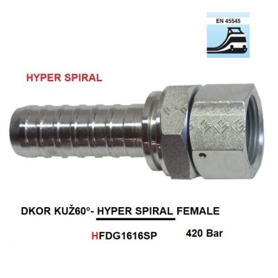 koncovka DKOR Dn08 3/8" BSP-22 - obrázek