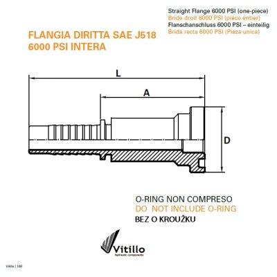 koncovka SFS Dn16 3/4" D=41,3 - obrázek