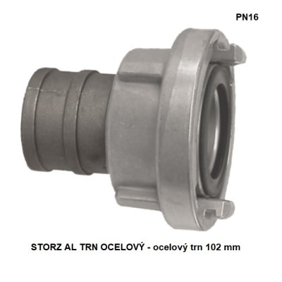 požární nátrubek sav.B80 ocelový trn DN80 - obrázek