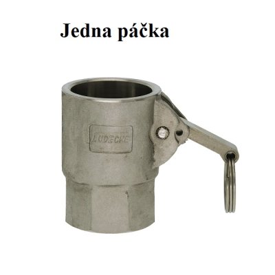 KAMLOK EN SS tělo D250/IG 2.1/2" - BU - obrázek