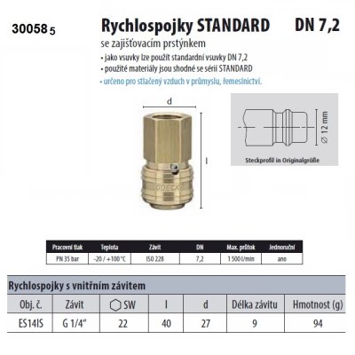 ES rychlospojka iM14x1,5 - obrázek