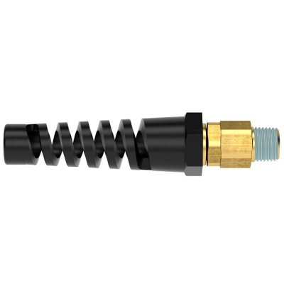 DVS111612 šroubení nástrčné otočné na had. 16/11 G1/2" s plast.spirálo