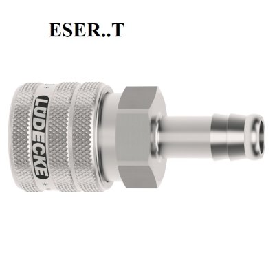 ESE rychlospojka 6mm rýhovaná SS - obrázek