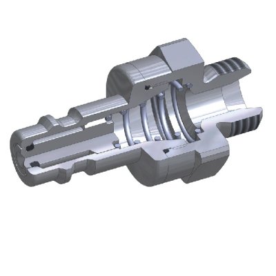ESE vsuvka a3/8" ventil SS - obrázek