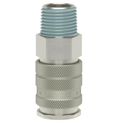 ESIG rychlospojka 1/2" a ventil - obrázek