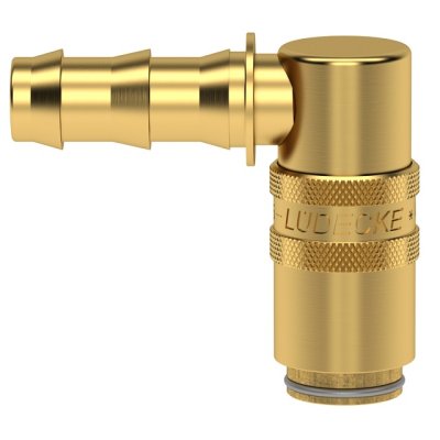 ESHM rychlospojka 6 mm  90st. s ventilem