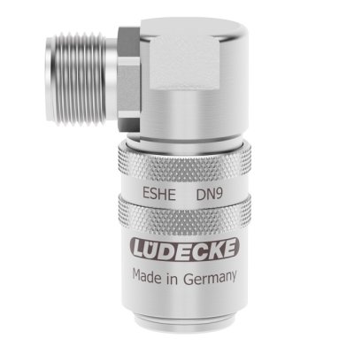 ESHE rychlospojka a3/8" 90° s ventilem