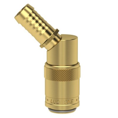 ESD rychlospojka 09mm 45° ventil