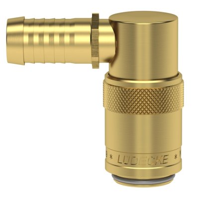 ESD rychlospojka 09mm-90 Push-lock ventil - obrázek