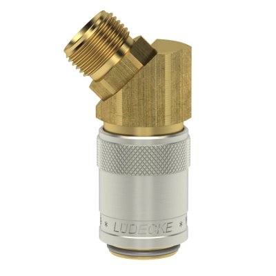 ESD rychlospojka a3/8" 45° prodl.