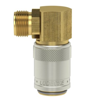 ESD rychlospojka a 3/8" 90°