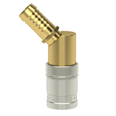 ESDF rychlospojka 13mm 45° ventil - obrázek