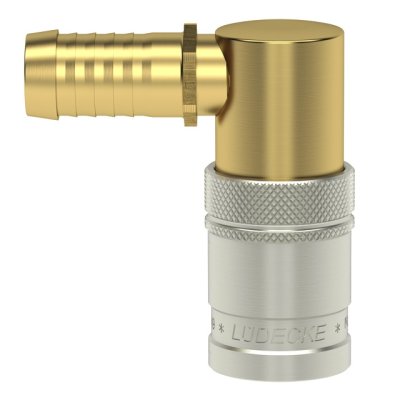 ESDF rychlospojka 9mm 90° ventil