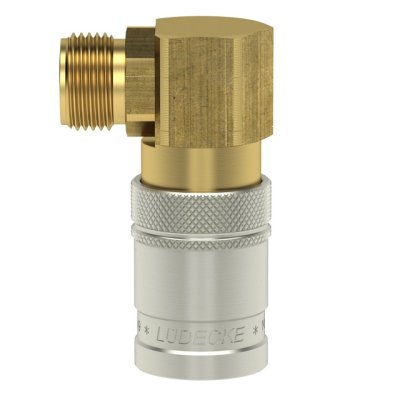 ESDF rychlospojka M16x1,5 a 90° ventil - obrázek