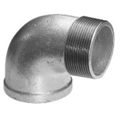 voda pozink koleno DN10, 3/8"ia