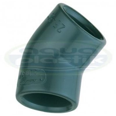 PVC-U koleno 45st. na lepení d025