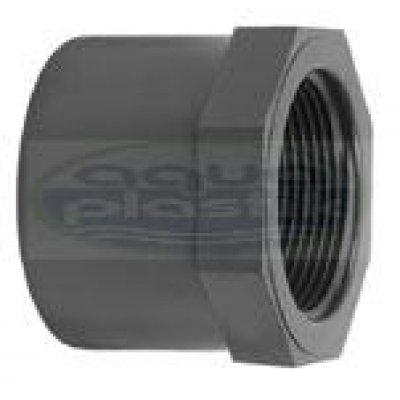 PVC-U redukce krátká vnější lepení 25mm  vnitřní závit  3/8"