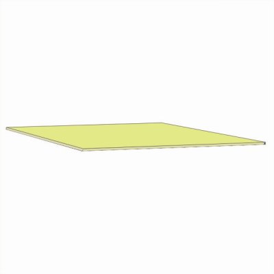 Temafast ECO deska pryžovláknitá 3x1500x1500 mm