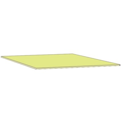 Temafast ECO deska pryžovláknitá 4x1500x1500 mm - obrázek
