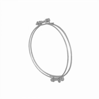 Drát spona se 2 šrouby W4 147-160mm - obrázek