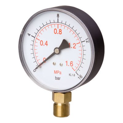 Manometr MS 100mm M20x1,5  0-100kPa